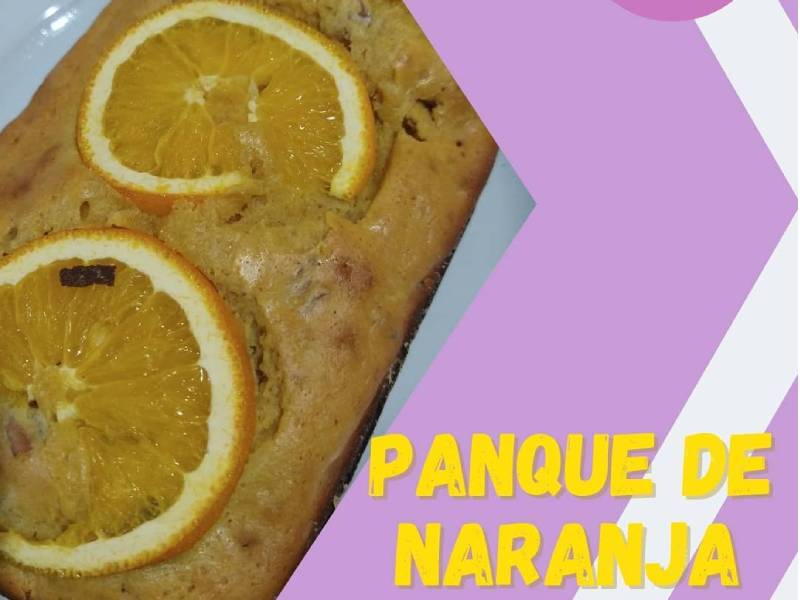 Panqué de naranja